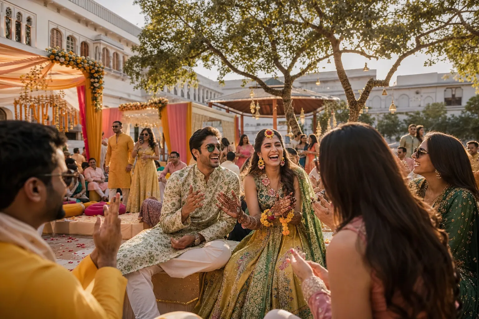 Destination wedding celebration planning in India